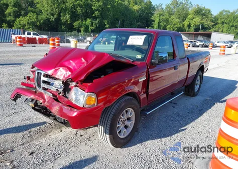 2011 Ford Ranger Xlt z USA, uszkodzony, nr VIN 1FTLR4FE8BPB04663